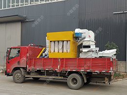 800型銅米機發往二連浩特用于銅線分離回收