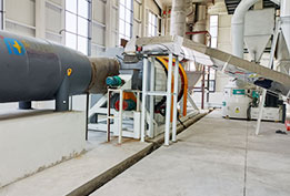 吉林富成歐式玉米發酵料烘干