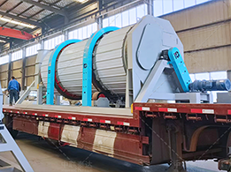 蔬菜邊角料歐式烘干機發往云