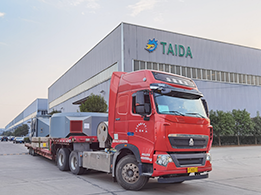 φ3×22m粘土烘干機發貨