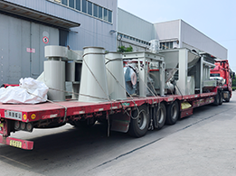 一套HGM80微粉磨加急發(fā)往安陽(yáng)