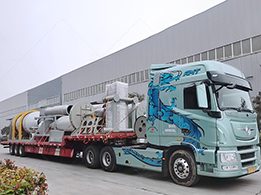 泰達(dá)酒糟發(fā)酵料烘干機(jī)發(fā)往廣東某生物公司