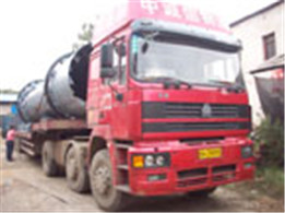 山東木薯渣烘干機發(fā)貨現(xiàn)場（